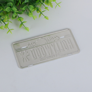 Plaque d'immatriculation de vélo cachée personnalisée avec Logo Souvenir, plaque d'immatriculation européenne décorative - Product Image 6