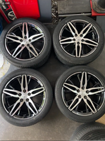 Jantes de voiture Flow Forming 17 18 19 pouces 5X114.3, jantes légères pour Honda Odyssey Accord Avancier Jade CR-V Civic Type R