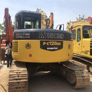 Haute qualité 12 tonnes Komatsu pelle hydraulique sur chenilles japon pompe à moteur Isuzu d'origine utilisée PC128-US PC138US PC78US - Product Image 2