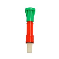 Pistolet d'arrosage réglable en plastique pour jardin, pulvérisateur de tuyau pour l'arrosage des fleurs, le lavage de voitures et l'irrigation agricole