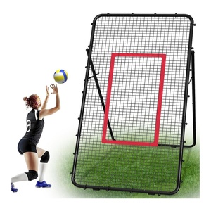 Red de Voleibol Ajustable para Práctica de Lacrosse, Béisbol, Fútbol, <span class=keywords><strong>Tenis</strong></span>, Bateo, Saque, Pase y Remate en el Patio Trasero - Product Image 1