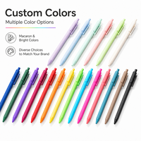Matte Soft-Touch Klick-Kugelschreiber in 38 Farben, Macaron-Design, Schreibstift für Schüler, Individueller Logodruck, Werbegeschenk im Großhandel