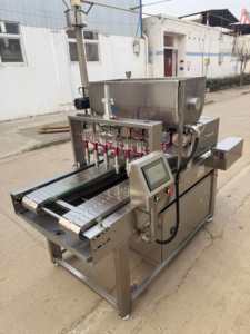 Máquina llenadora neumática automática de alta velocidad HZ de 6 cabezales, de bajo ruido, de acero inoxidable, para bebidas embotelladas, <span class=keywords><strong>vino</strong></span> y alimentos. - Product Image 2