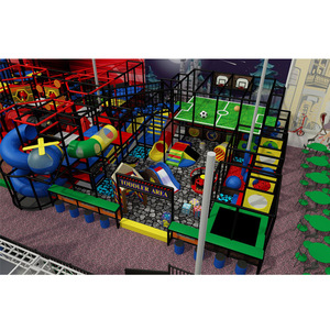 จีนแทรมโพลีนเด็ก GYM อุปกรณ์ปีนเขาผนังในร่ม Trampoline Park - Product Image 5