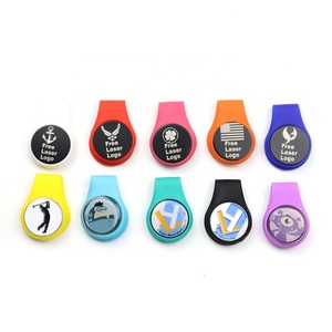 Clip de chapeau de golf magnétique en alliage d'émail créatif, amusant, doux, en silicone, pour la personnalisation de t-shirts, la gravure de casquettes et la personnalisation de chapeaux avec accessoires brillants - Product Image 2