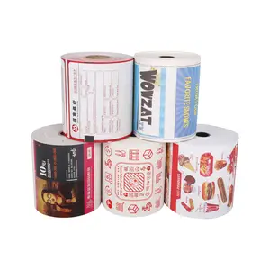 Evergreen Paper Colorful Paper Cash Register Receipt Printer 57x40 80x80 Thermal Roll Paper