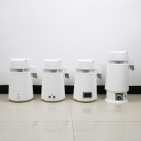 750W 4L purificateur de filtre de distillateur d'eau pure 304 acier inoxydable dentaire médical vin maison