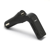 Kit voiture G7 BT 5.4, émetteur FM, lecteur de musique, prise en charge de la clé USB, sortie 5V/2.1A, chargeur voiture mains libres pour smartphone