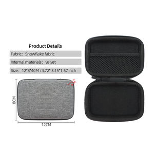 Microphone EVA personnalisé étui de transport sac de rangement pour microphone <span class=keywords><strong>Bluetooth</strong></span> boîte de protection pour écouteurs sans fil - Product Image 2