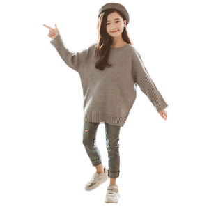 Conjunto de Ropa Informal de Algodón para Niñas, Vestido Informal con Pantalones Vaqueros, Diseño de Dibujos Animados para Niñas Coreanas, Tienda en Línea de Venta al por Mayor - Product Image 1