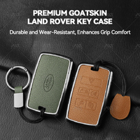 Vente chaude porte-clés en cuir clé couverture clé protecteur pour Land Rover Defender accessoires 2025