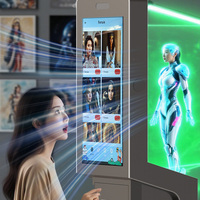 Distributeur automatique d'impression photo tout-en-un de 43 pouces avec écran tactile intelligent