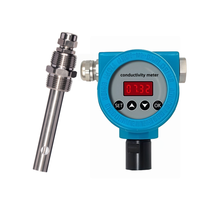 BetteBlue 316L Capteur 4-20mA+HART 1-5000µS/cm 2.0MPA Conductimètre antidéflagrant TDS/Salinité NPT3/4 Testeur de qualité de l'eau