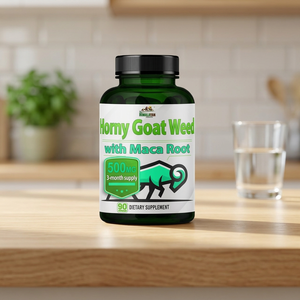 Cápsulas de Hierbas Ayurvédicas con Raíz de Maca y Horny Goat Weed, Certificación ISO, para Aumentar la Energía y Desarrollar Músculos, IHO 90, Marca Privada - Product Image 2