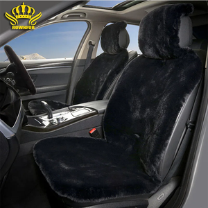 Vente chaude doux fausse fourrure de lapin universel sièges de voiture coussin housses de voiture pour <span class=keywords><strong>bmw</strong></span>/toyota/honda/tesla - Product Image 3