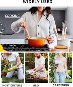 Tablier de serveur demi-serveur court en polyester noir avec LOGO personnalisé Tablier de taille pour cuisine Café Bar Tabliers de chef - Product Image 4