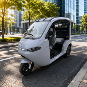 Motocicleta <span class=keywords><strong>Eléctrica</strong></span> de 3 Ruedas a <span class=keywords><strong>Precio</strong></span> Económico, Triciclo Eléctrico de Cabina Abierta, 3 Asientos, 45 km/h, para Conducir por la Ciudad, Segundo Vehículo para la Familia - Product Image 1
