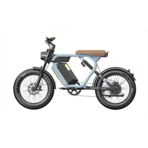 Bicicleta Eléctrica HEZZO K8, Motor de 1000W, Autonomía de 120-160KM, Control por Aplicación, Impermeable, Fibra de Carbono de 27.5 Pulgadas, 9 Velocidades, 50km/h, Batería de Litio de 40Ah, Delantera - Product Image 4