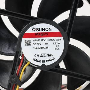พัดลมระบายความร้อนแบบแกน SUNON MF92252V1-1000C-G99 ขนาด 92x92x25 มม. 24VDC 75mA 1.92W 3000RPM 51.5CFM แบบ Vapo Bearing สำหรับตู้และอินเวอร์เตอร์ - Product Image 6
