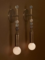 Applique murale LED rétro de luxe en acier inoxydable, luminaire décoratif d'intérieur pour salle à manger, couloir, chambre, villa, salon, hôtel