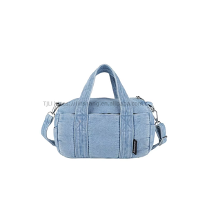 Design Women's New Style Fashion Denim <b>Handbag</b> With Zipper Closure <b>Small</b> Size All-Match Casual Shoulder/Crossbody Bag Tanjing - Product Image 5