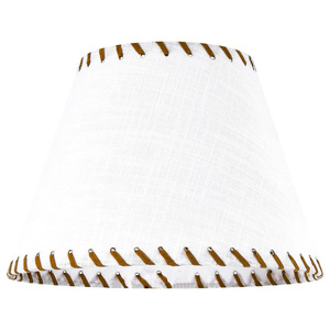 White <b>Bell</b> Fabric Shade <b>Small</b> Round Iron Pendant Light Easy Installation Living Room Chandelier - Product Image 1