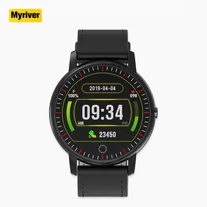 Myriver Günstige Touch Smart Led Digitaluhren unterstützen mehrere Sprachen Edelstahl Mann Sport uhr