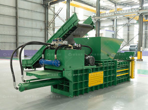 Presse à balles hydraulique, machine <span class=keywords><strong>de</strong></span> compactage pour <span class=keywords><strong>carton</strong></span>, plastique, textile, vêtements usagés, bouteilles en PET - Product Image 2