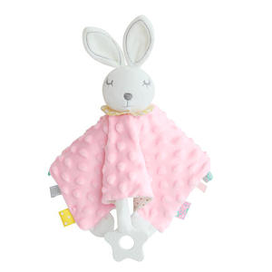 Toalla de Apego para Bebés Recién Nacidos, Juguete de Peluche de Cristal, Muñeco Suave Multifuncional para Acompañar al Bebé - Product Image 3