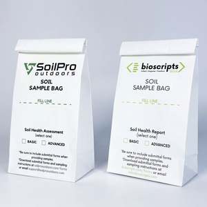 Bolsas de Papel Kraft Personalizadas para Muestras de Suelo, Pruebas de Suelo, Muestreo de Semillas de Frutas, Bolsas de Embalaje con Cierre Metálico para Laboratorio con Logotipo - Product Image 6