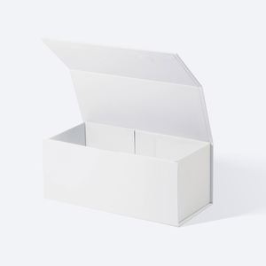 Caja de Regalo para Botellas de Vino XS Negras, Fabricada con Material Reciclable, para Botellas Cortas de Champán - Product Image 2