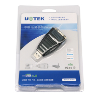 Convertidor Adaptador USB2.0 a RS-232 de Alta Calidad OEM ODM, Conector Serial COM DB9, Asíncrono Full Duplex, 1 Año de Garantía, UT-882