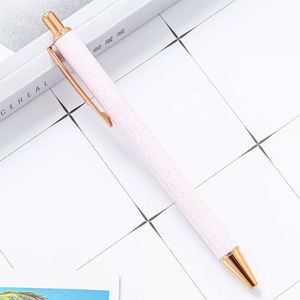 <b>Pens</b> with Custom Logo Ballpoint <b>Pens</b> <b>Retractable</b> Black Ink Metal <b>Pen</b> for Promotional Gift Office - Product Image 5