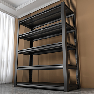 Estantería de acero de 5 capas de alta resistencia, estante de almacenamiento de metal plegable y ajustable <span class=keywords><strong>para</strong></span> garaje, duradero <span class=keywords><strong>para</strong></span> uso en almacén - Product Image 5