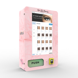 Prix <span class=keywords><strong>moins</strong></span> <span class=keywords><strong>cher</strong></span> Petit distributeur automatique intelligent personnalisé par carte de crédit Paiement Distributeur automatique pour produits de beauté - Product Image 4