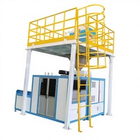 Solution de ligne d'emballage entièrement automatique et facile à utiliser pour engrais granulaires, aliments, riz, maïs et aliments pour animaux, capacité 25kg-50kg, pour ensachage et palettisation