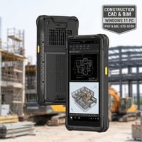 Terminal Portátil Resistente con Windows 11, PDA, PC, para Construcción, CAD, Ingeniería de Campo