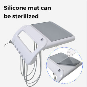 Carrello Mobile per Procedure Odontoiatriche con Vassoi, Facile da Spostare Vicino alla Poltrona Dentistica - Product Image 2