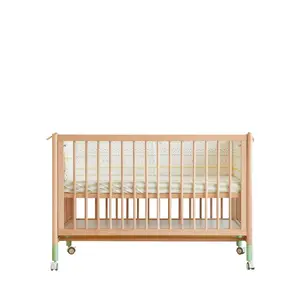 Nhà máy Cung Cấp Bằng Gỗ Giường Cũi Em Bé Cot Thiết Kế Với Ngăn Kéo Ce