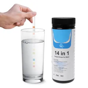 Vansful Fabrikant 14 In 1 Drinkwater Test Kits Thuis Eenvoudig Testen Drinkwater Teststrips Voor Cyanuric Zuur