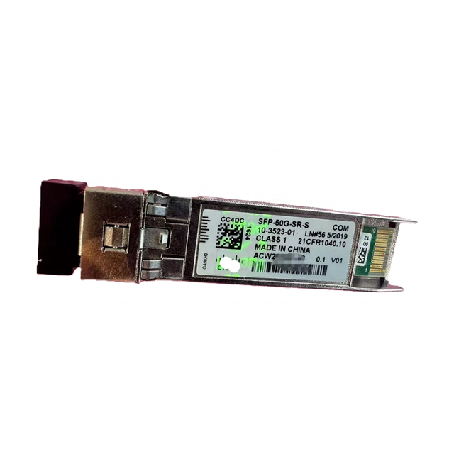 SFP-50G-SL= SFP-50G-SR-S= SFP-50G-LR-S= 25/50GBASE-SL -SR -LR SFP56 Transceiver Module MMF SMF