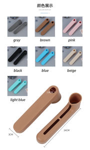 सिलिकॉन द्वार रक्षक गर्मियों के घर सजावट, दरवाजे के नॉब ठंड को रोकते हैं दरवाजे के हैंडल कवर को कम करते हैं - Product Image 6