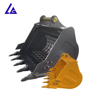 Cucharón Multifunción para Esqueletización y Cribado, para Excavadoras SH60 SH75U, para Preparación de Suelo Superior en Condiciones Húmedas - Product Image 1