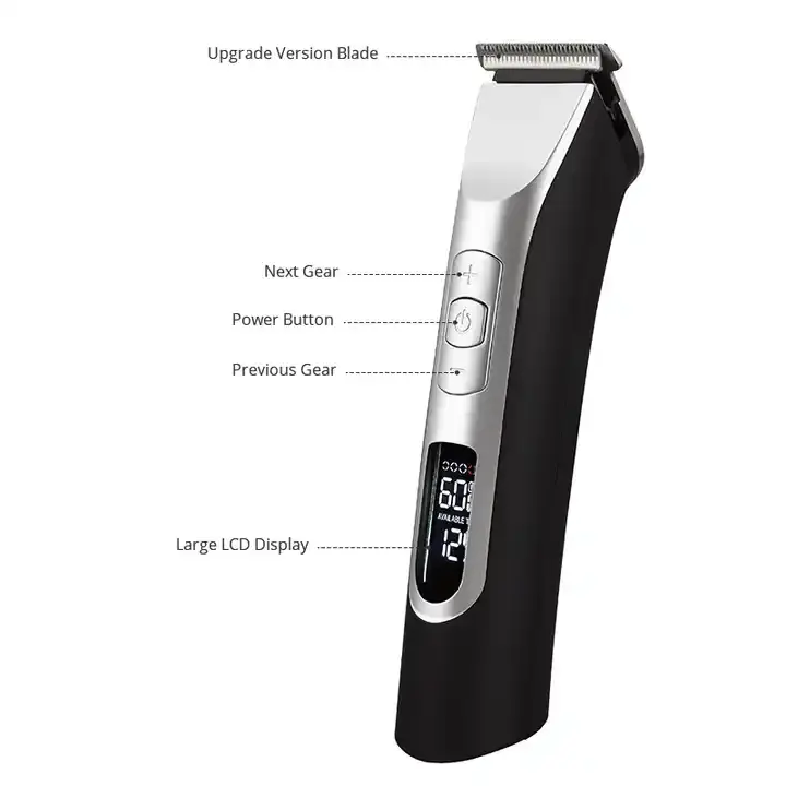 Professional Hair Trimmer for Barber Electric Hair Trimmer Cordless Rechargeable Hair Cutter