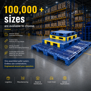 <span class=keywords><strong>Pallet</strong></span> in Plastica Ecologica Personalizzato di Grandi Dimensioni 1700*1000mm per Logistica e Trasporto - Product Image 2