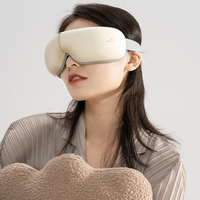 2025 nouvelle tendance sommeil chauffage masseur pour les yeux compresse chaude pression d'air vibrant masque pour les yeux électrique masseur pour les yeux pour la Migraine
