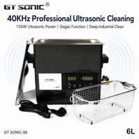 Mesin Pembersih Ultrasonik Digital Mini Stainless Steel untuk Perhiasan, Gigi Tiruan, dan Injektor Bahan Bakar Komersial