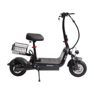 Pneu Électrique Pliant 11 Pouces Roues Intégrées Puissant 400w 48v 20.8A Batterie 38 km/h Tubeless E Scooters Electro Scooter - Product Image 1