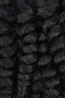 Cheveux humains en vrac bouclés torsadés non traités pour le tressage sans trame Cheveux humains en vrac humides et ondulés Tressage Bundle Extension de cheveux