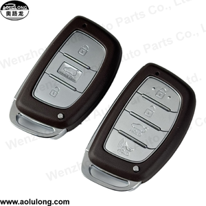 Haute qualité 4 boutons coque de clé de voiture intelligente clés automatiques clés de véhicule pour Hyundai - Product Image 5